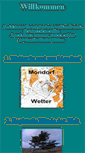 Mobile Screenshot of mondorf-wetter.de